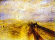 J.M.W. Turner Rain, Steam and Speed - Great Western Railway oil painting on canvas